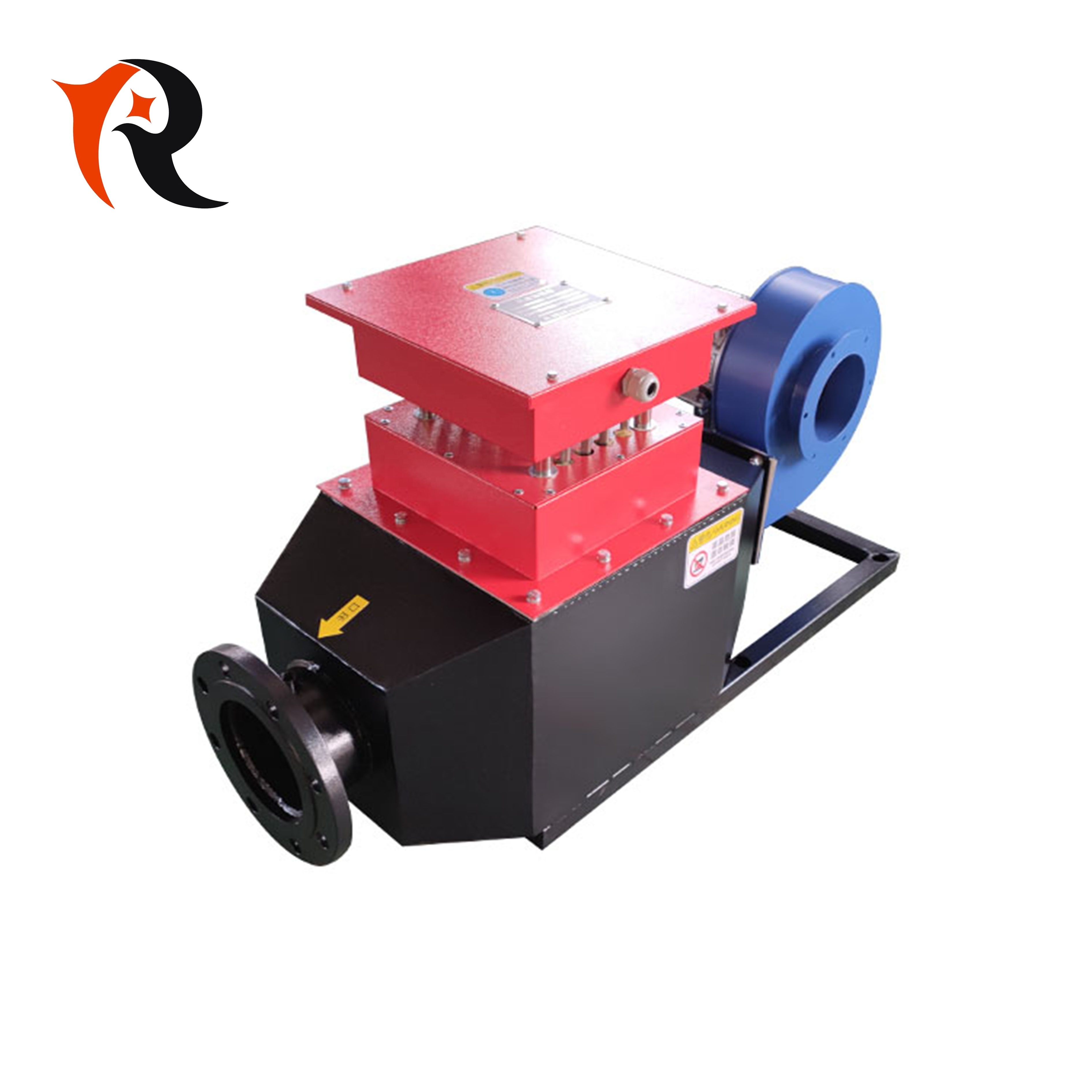 30KW Industrial electric air circulation duct heater with blower