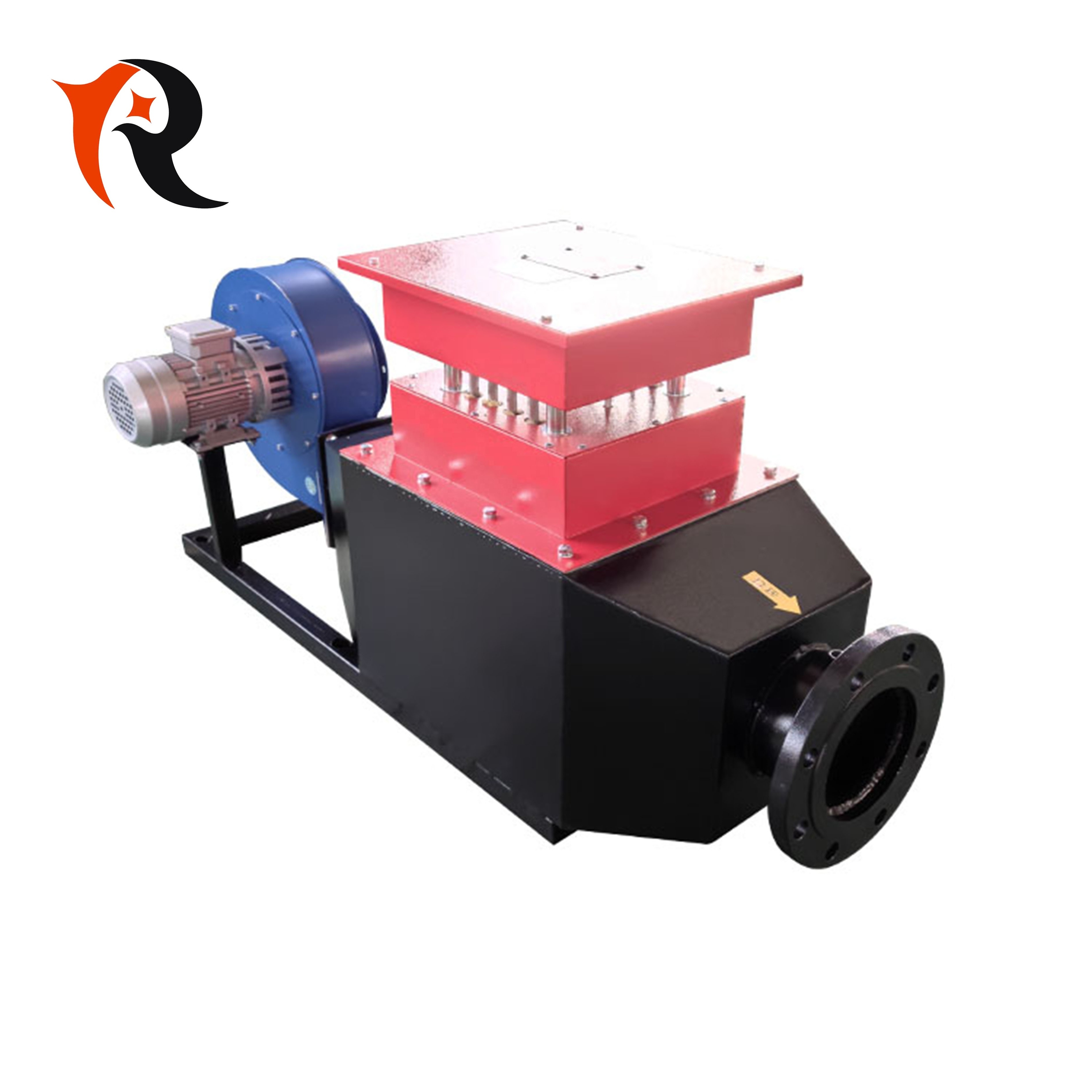 30KW Industrial electric air circulation duct heater with blower