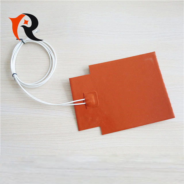 12V Silicone Rubber Heater pad For Battery Heating