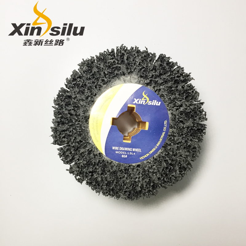 Flap wheel buffing drum clean and strip flap brush Polishing Burnishing Wheel for paint striping Metal