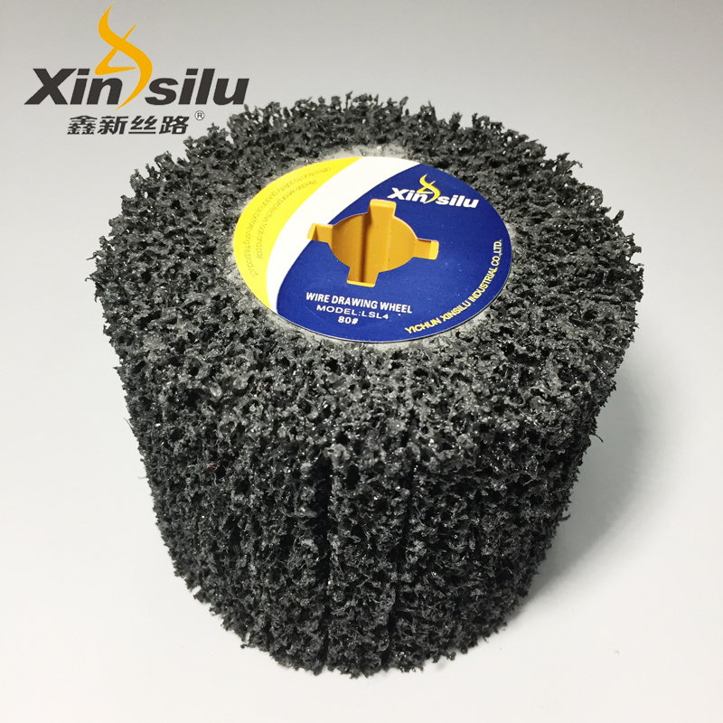 Flap wheel buffing drum clean and strip flap brush Polishing Burnishing Wheel for paint striping Metal