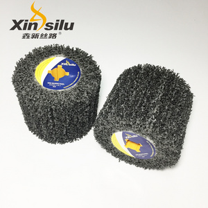 Flap wheel buffing drum clean and strip flap brush Polishing Burnishing Wheel for paint striping Metal