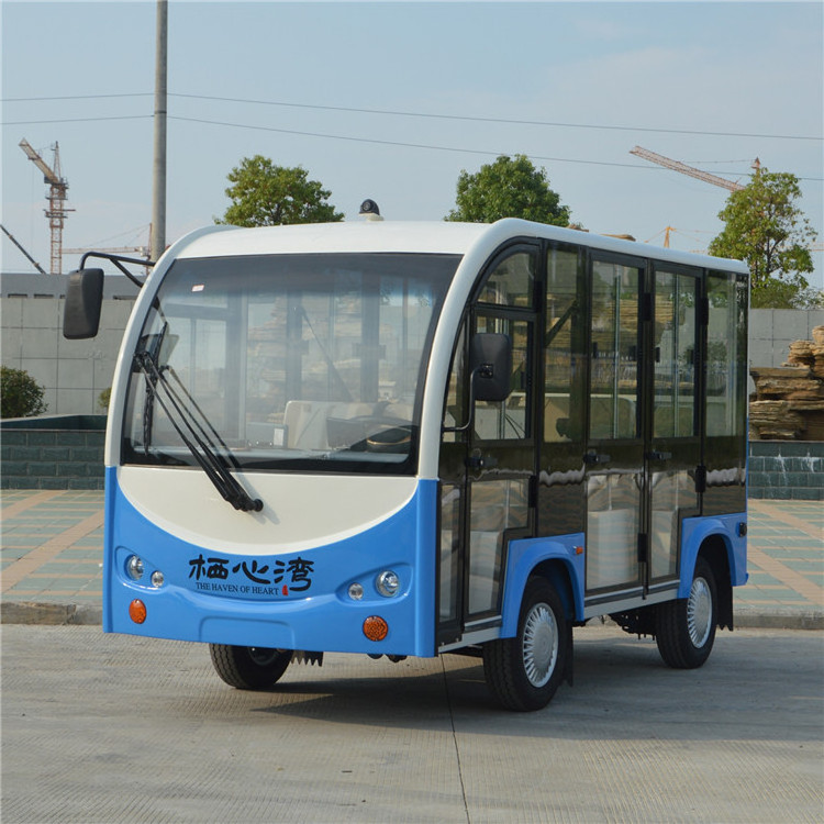 8 Passenger Mini Electric Shuttle Tourist Bus