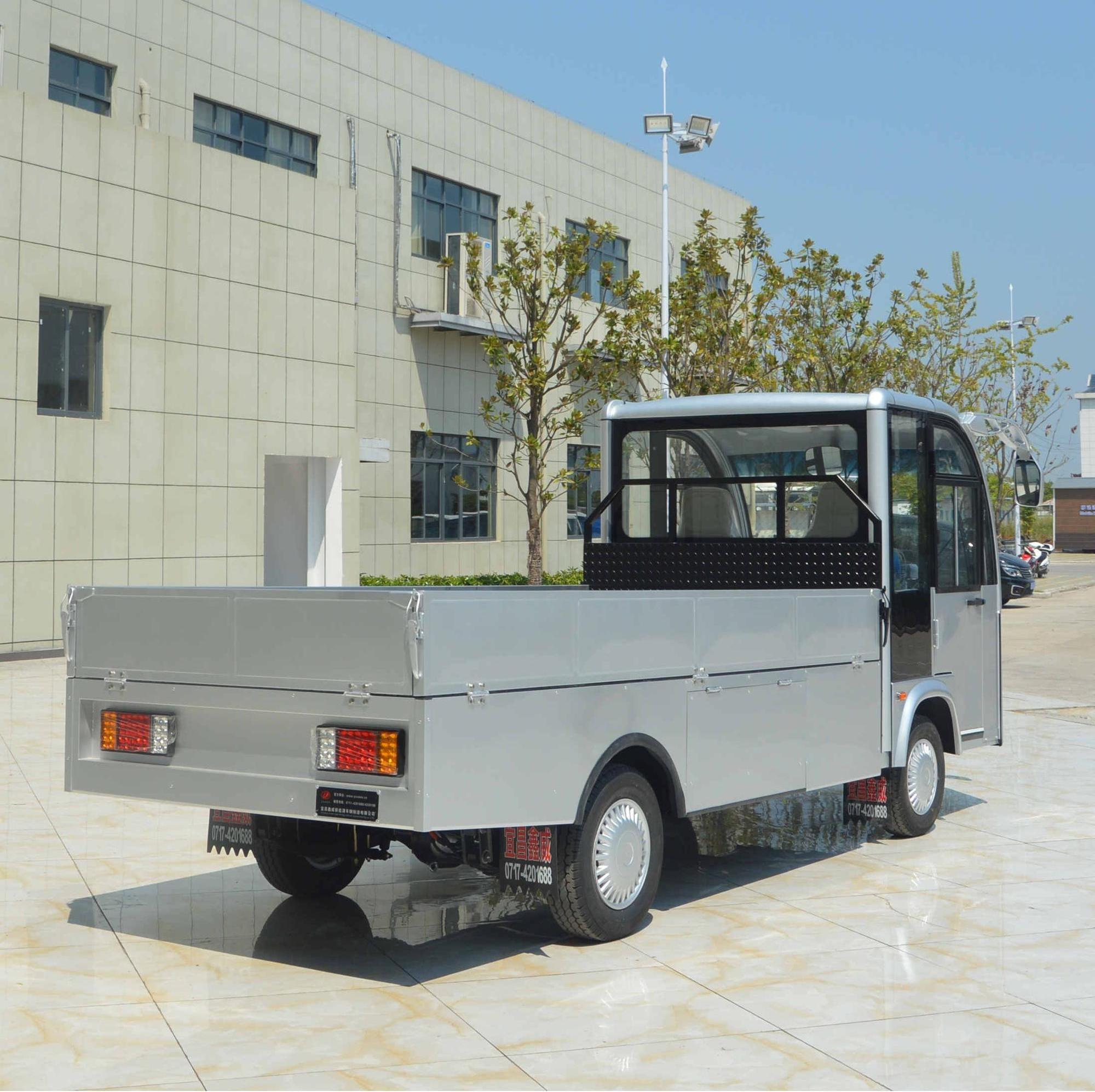 Electric Mini Pickup Truck for Farm 2 Seater 4 Wheel Pickup Truck Mini Electric Van Truck