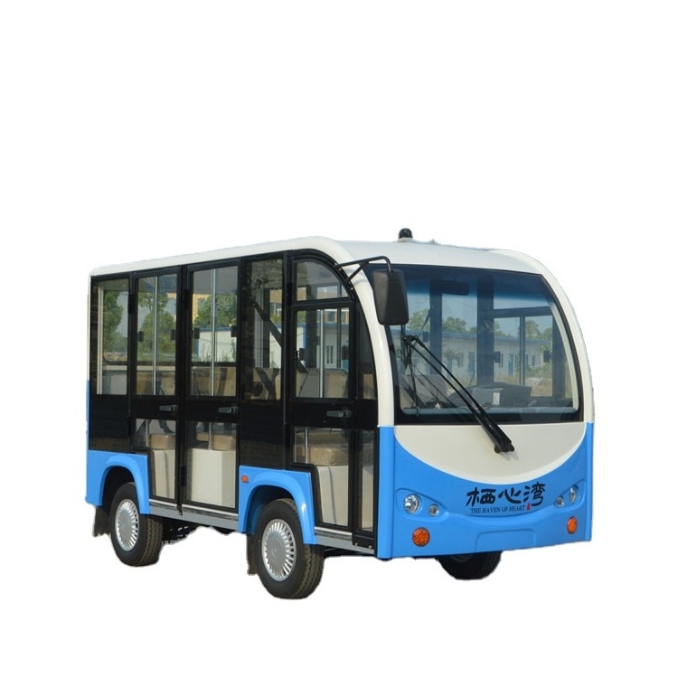 8 Passenger Mini Electric Shuttle Tourist Bus