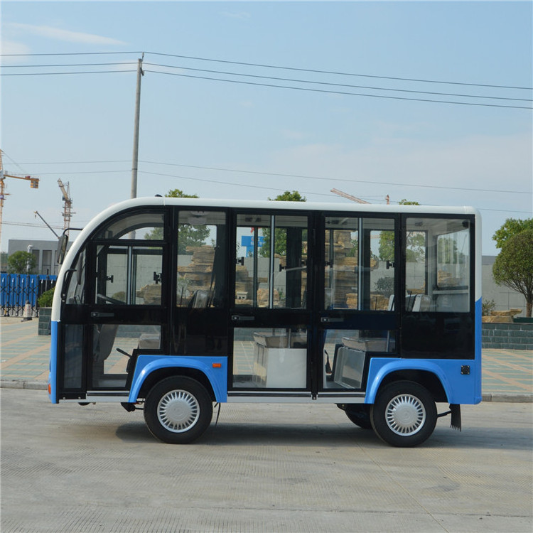 8 Passenger Mini Electric Shuttle Tourist Bus