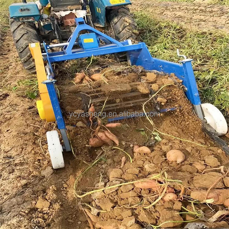 Farm Tractor Hitch Mini Sweet Potato Harvester Onion Garlic Digger