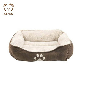 Factory Comfortable Paw Shape Dog Bed Orthopedic Pet Bed Manufacturer