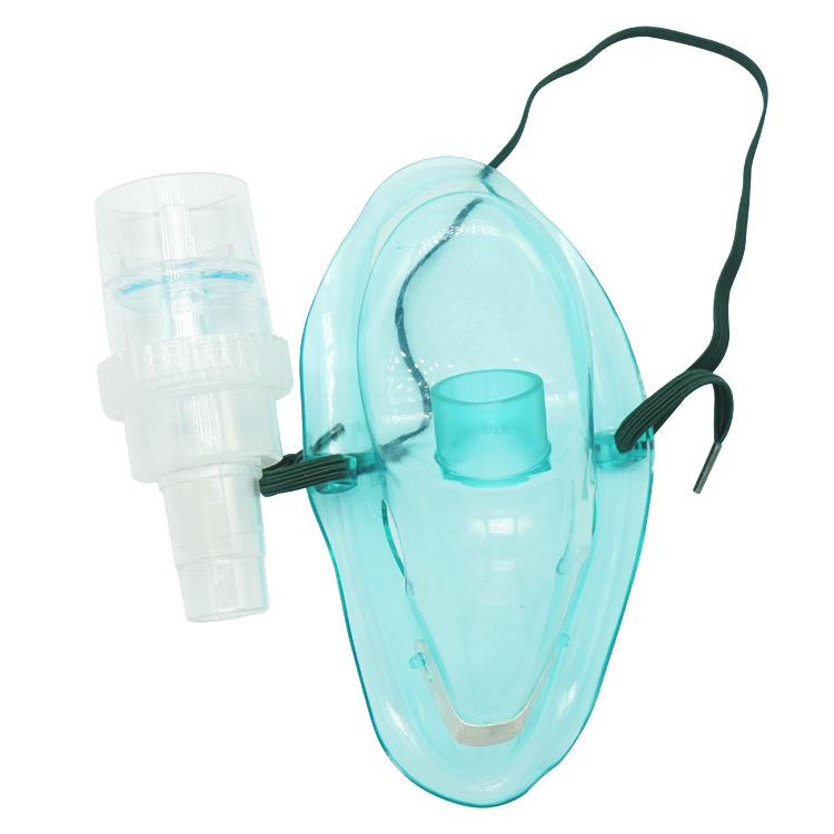 Medical Breathing Oxygen Grade Pvc Nebulizer Mask With Tube 6cc Cup Machine For Kids