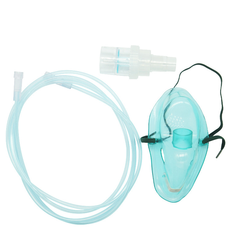 Medical Breathing Oxygen Grade Pvc Nebulizer Mask With Tube 6cc Cup Machine For Kids