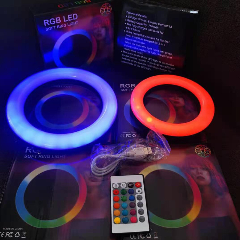 2023 New Chicha Narguile Colorful LED Hookah Lights Show Shisha Ring Lamp Magnet Adsorption for Hookah with Remote