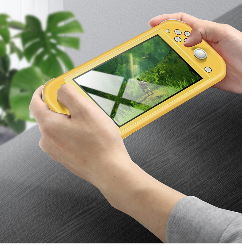 2021 HD Anti- scratch fingerprint to Game console Body OLED Screen Protector for Nintendo Switch OLED Protection