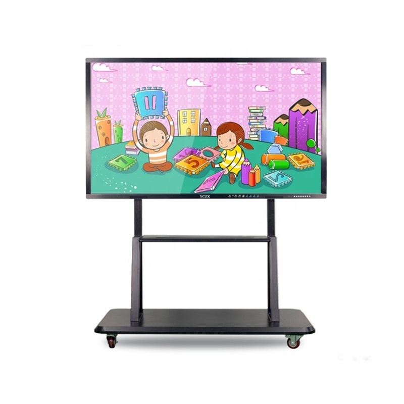 55 inch led flat panel 4k touch screen monitor interactive whiteboard