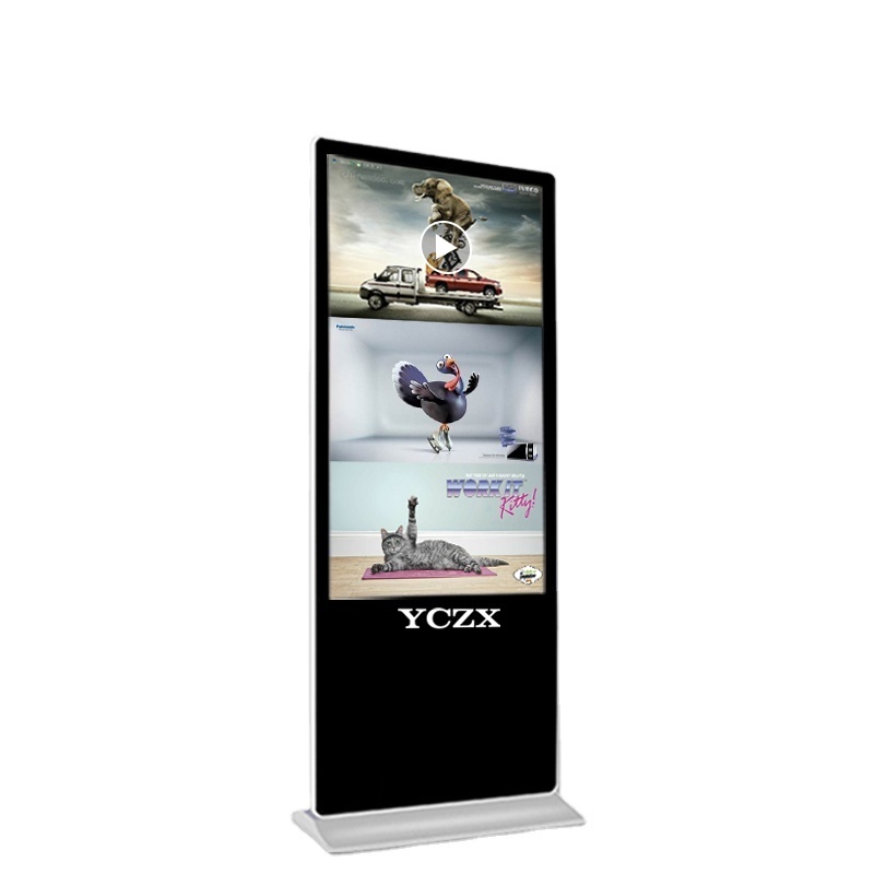 Factory Price!!49/55/65 inch Capacitive touch Screen high brightness lcd 4K display digital advertising LED 1080p OEM