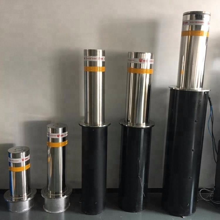 automatic rising bollards 600*219mm Hydraulic bollard