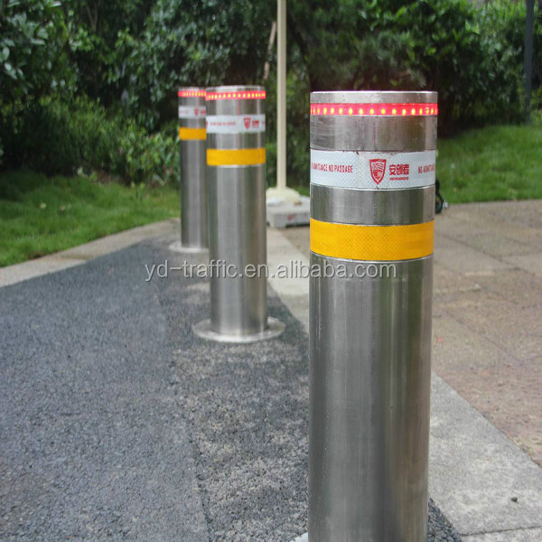 600*219mm Hangzhou Factory high quality Hydraulic Bollard automatic rising bollards automatic electric bollards with best price