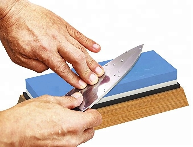 Premium knife sharpening stone 2 side grit 2000/6000 sharpener stone