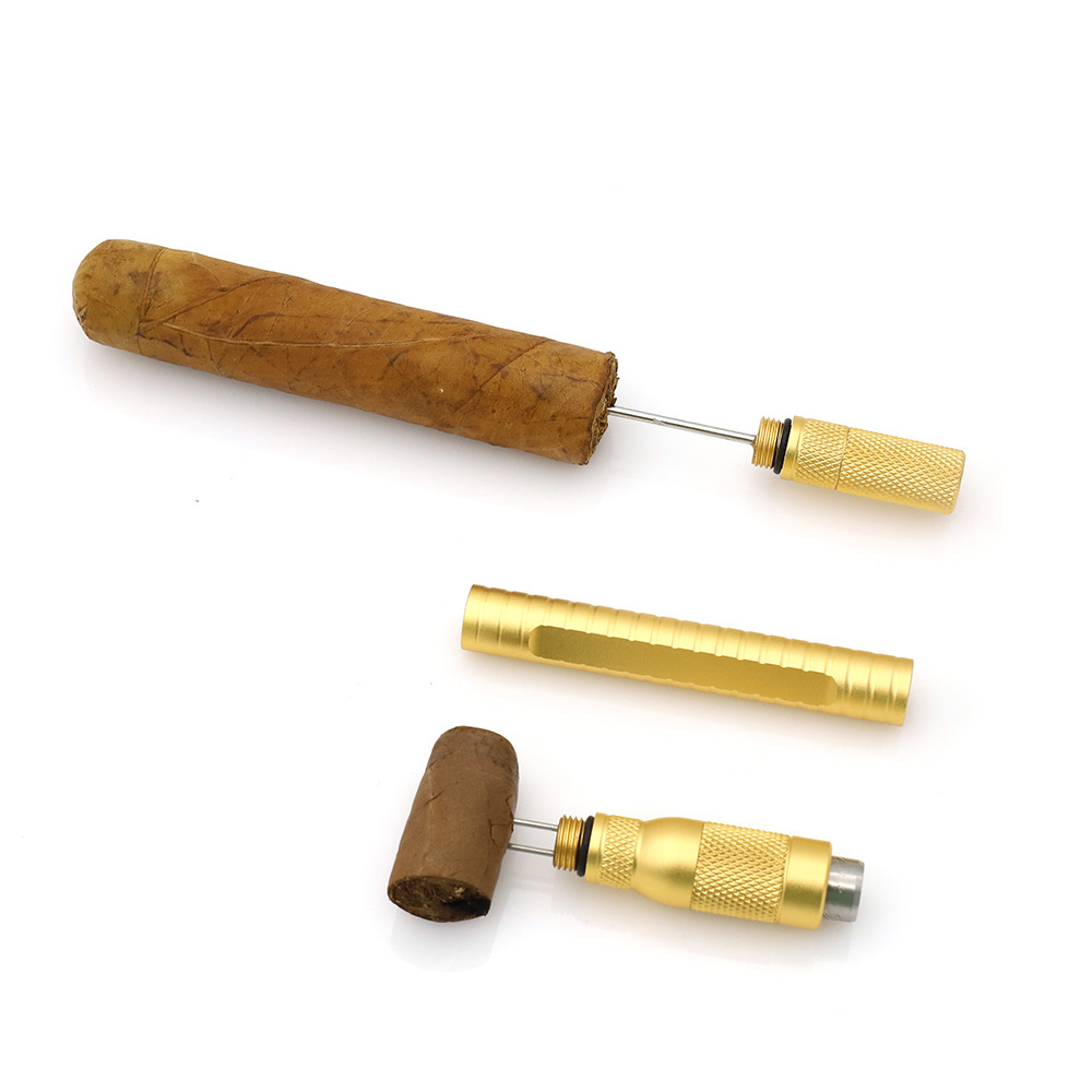 Hot Sale New Arrival 4 in 1 Cigar Draw Tool Cigar Punch & Nubber Cigar Holder