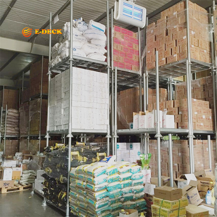 Warehouse storage material logistic portable movable high quality heavy duty stack racks