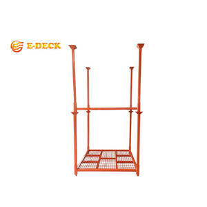 60x60 powder coated hot sale textile storage stacking warehouse pallet rack for tire storage