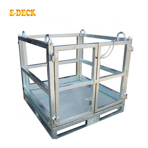 Manufacturers calor forklift compressed lpg oxygen gas bottle cylinder lifting storage cage for sale