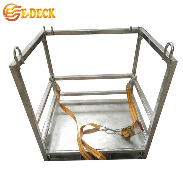 Manufacturers calor forklift compressed lpg oxygen gas bottle cylinder lifting storage cage for sale