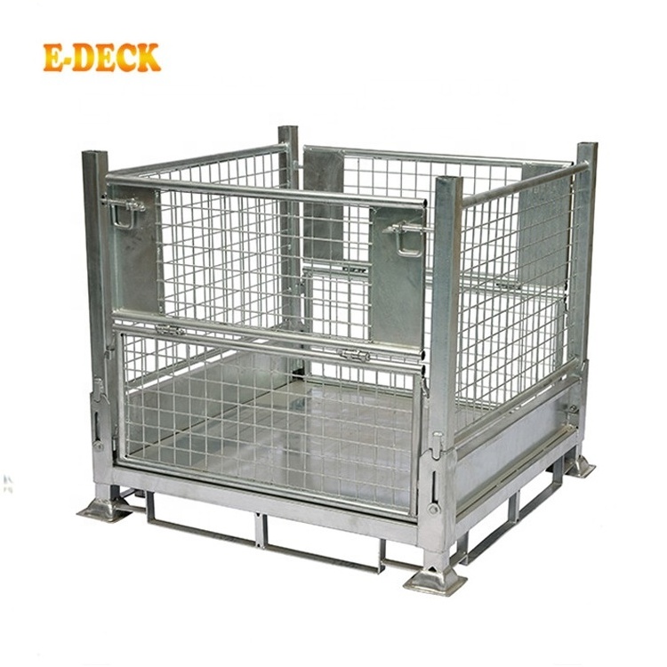 Australia Standard Heavy Duty Stackable and Detachable Stillage Cage with Optional Lid