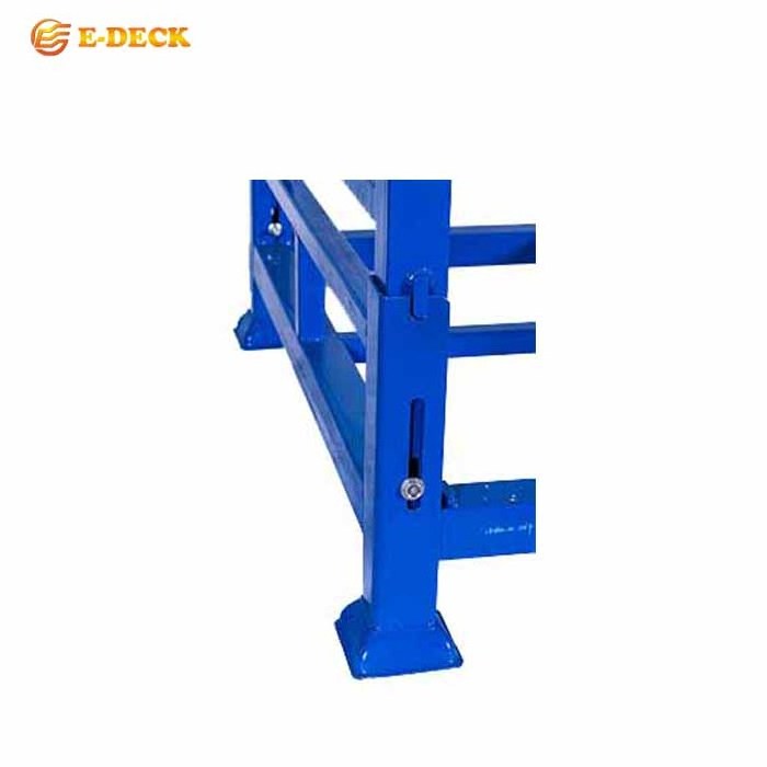 Heavy duty powder coated warehouse metal foldable stacking hub tyre rack tall portable storage truck tire rack