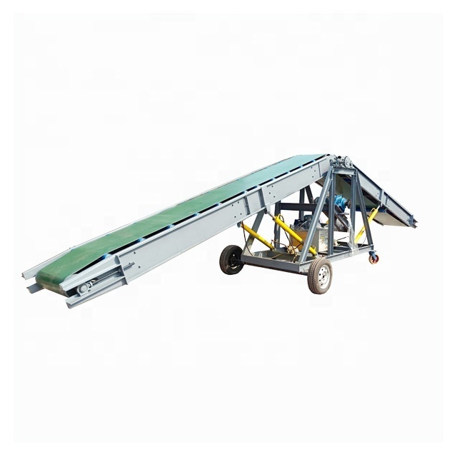 Bulk Material Conveying Equipment Band Conveyor Machine for Container Loading and Unloading