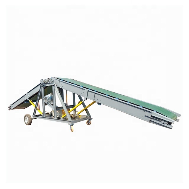 Bulk Material Conveying Equipment Band Conveyor Machine for Container Loading and Unloading