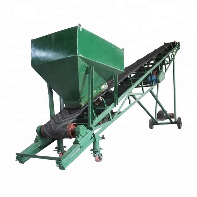 10m length material handling equipment conveyor belt machine loading unloading 10m belt conveyor