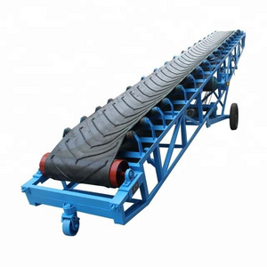 10m length material handling equipment conveyor belt machine loading unloading 10m belt conveyor