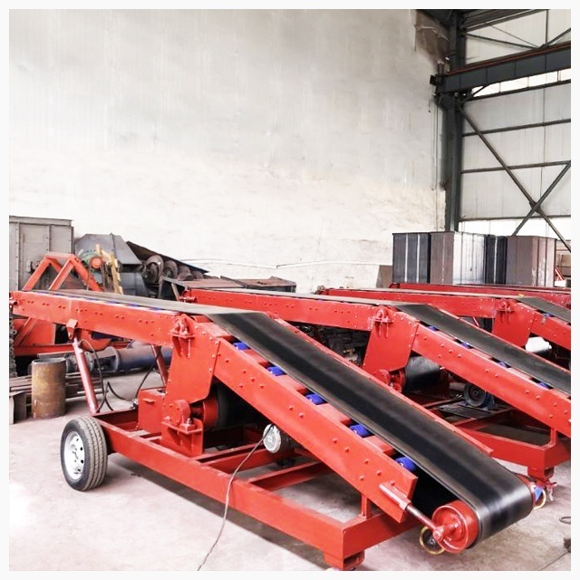 YingDa factory price conveyor belt machine for soil