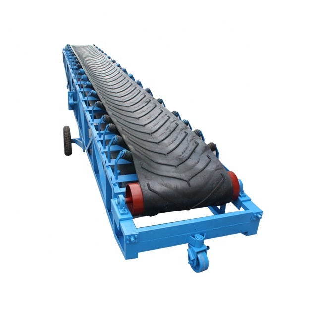 Truck Loading Mobile Belt Conveyor/Material Handling Conveying Equipment