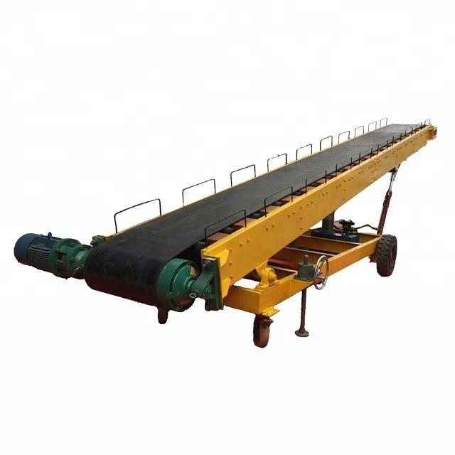 10m length material handling equipment conveyor belt machine loading unloading 10m belt conveyor