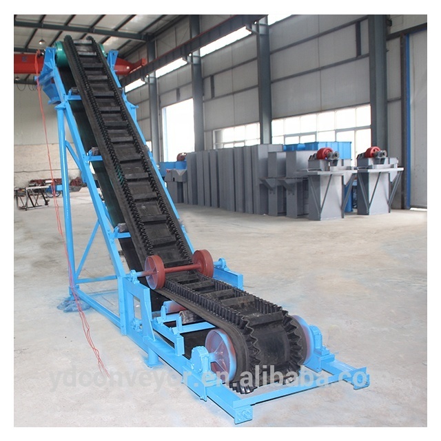 Large inclination belt conveyor conveying coal/grain  equipment