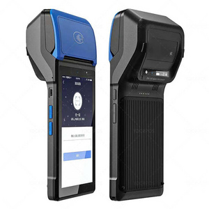 Mobile Handheld Android Pos System Terminal Manufactures Touch Screen Pos With Printer Payment Machine