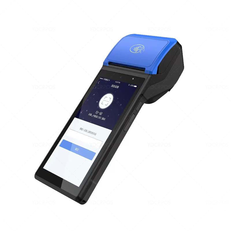 Mobile Handheld Android Pos System Terminal Manufactures Touch Screen Pos With Printer Payment Machine