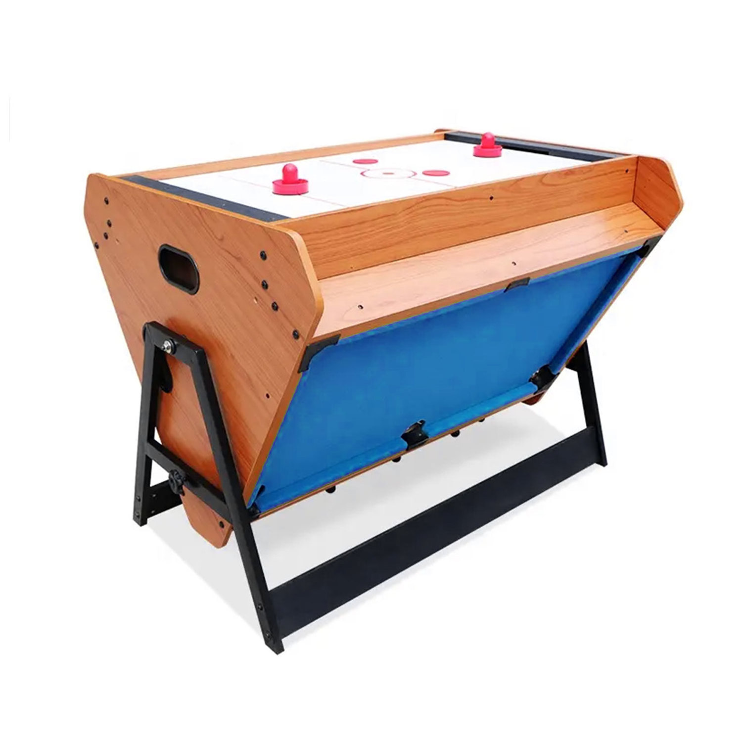 4FT 3 in 1 Game Table Billiard Hockey with Foosball Table