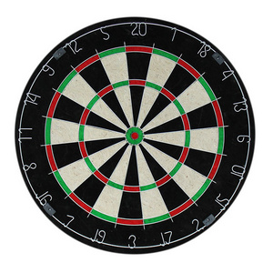 Professional Dart Boards for Adults - Pro Dart Board for Steel Tip Darts - 18-Inch Bristle/Sisal Tournament Dartboard