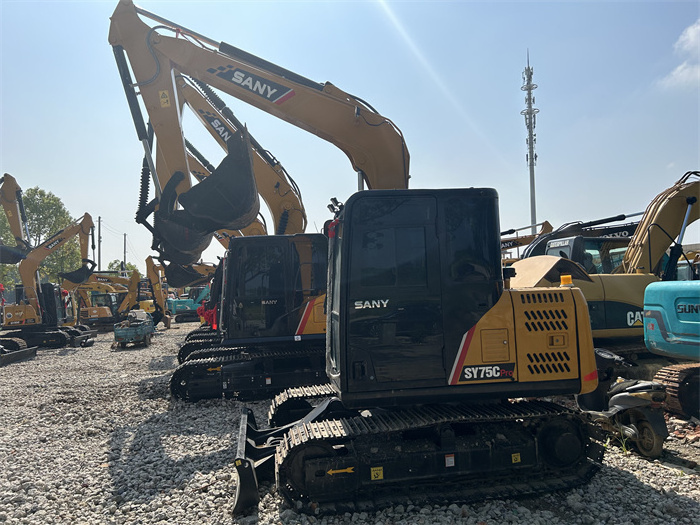 low price 75 used excavator SANY SY75C SANY55 SANY60 SANY75 for sale