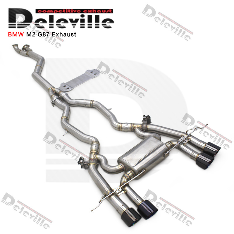 Stainless Steel Performance  Catback Exhaust For BMW M2 G87 2023 Escape exhaust muffler catback Exhaust System