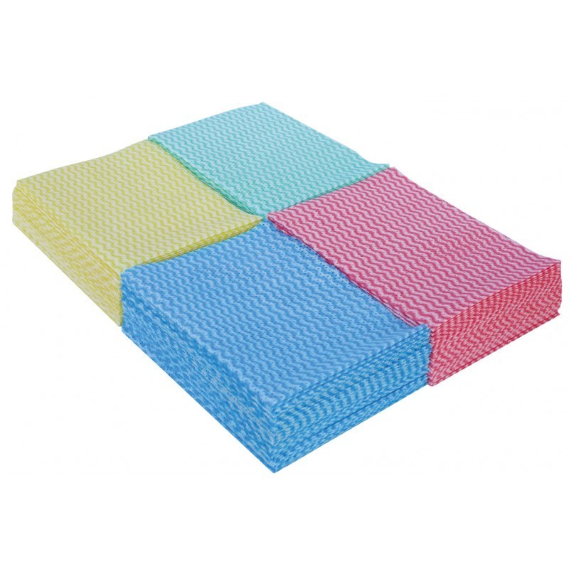 Factory spunlace non woven kitchen disposable dish cloth