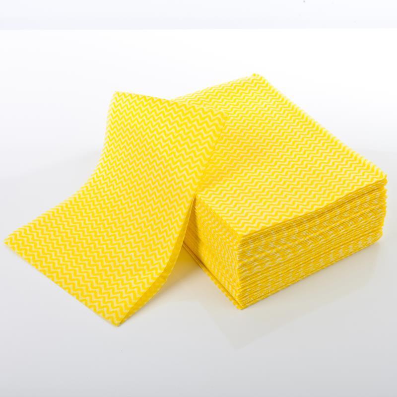 Factory spunlace non woven kitchen disposable dish cloth