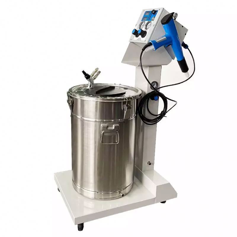 Epoxy Powder Electrostatic Powder Coating Machine with Spray Gun for High Quality Coating on Metal Surface