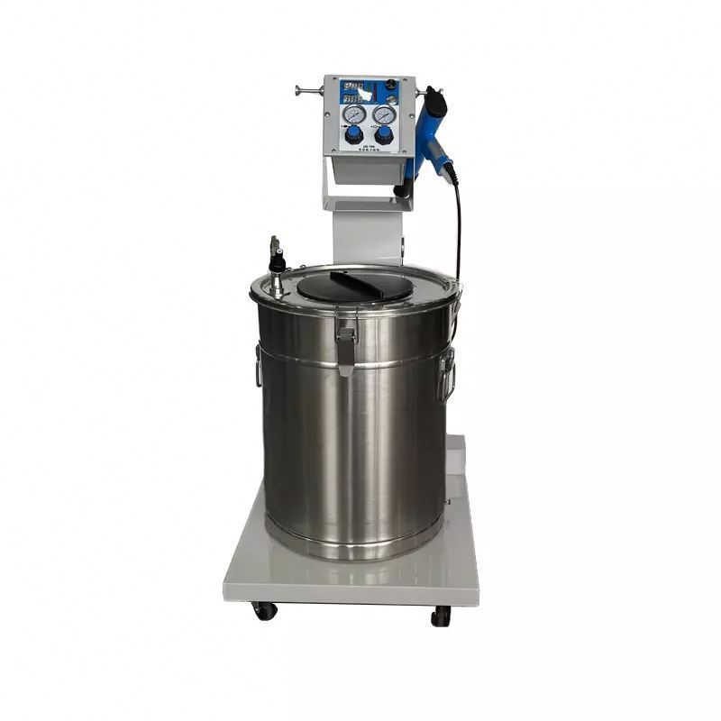 Epoxy Powder Electrostatic Powder Coating Machine with Spray Gun for High Quality Coating on Metal Surface