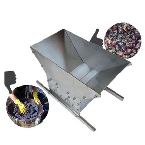 Electric stripper grape crusher wine grape crusher destemmer