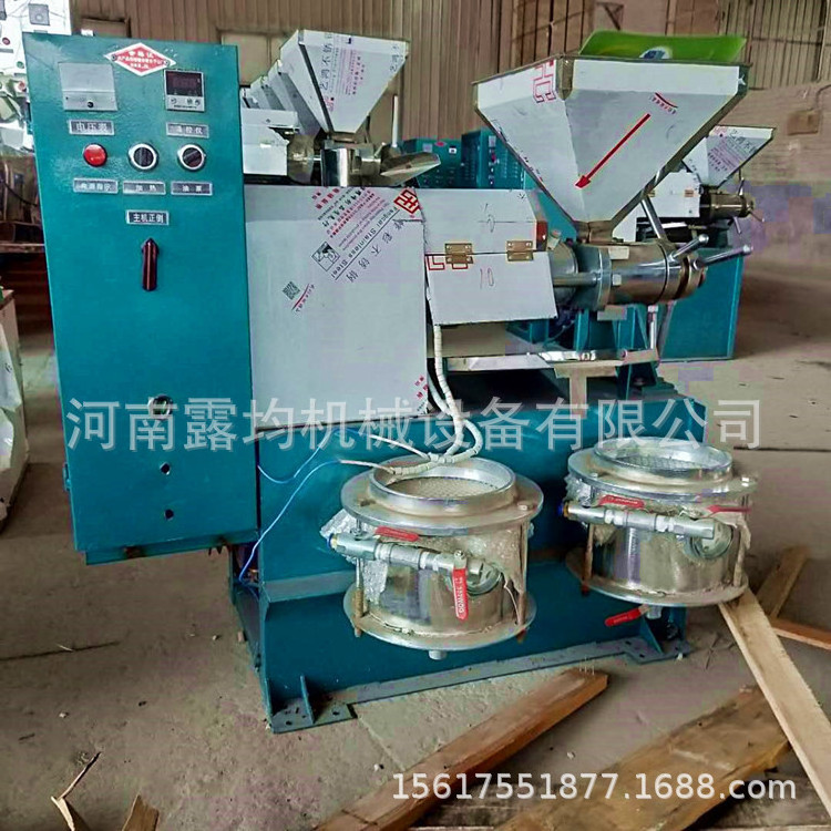 Automatic coconut oil extraction machine peanut oil press machine with high yield oil press machine for small business