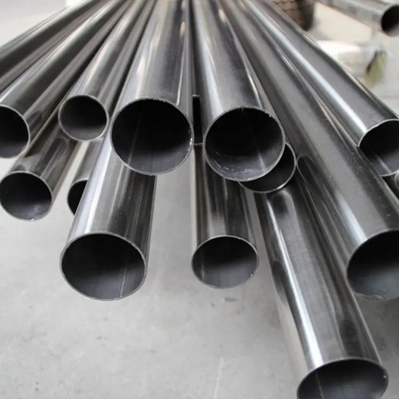 astm 201 347 roughness stainless steel empaistic  polishing pipe dim shandong 6m square seamless welded pipe stainless steel