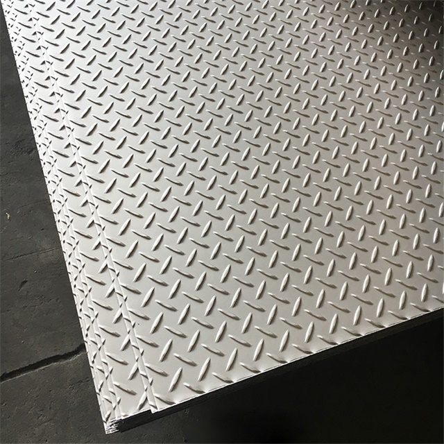 304 316 checkered plate embossed stainless steel sheet